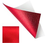 Papel de Origami Rojo Paper plegable Brillantes 50 Hojas 15 x 15 cm 120~150 g/m² plegado cuadrado de una sola cara Papel de Papiroflexia para Proyectos de Arte, Manualidades y Decoración