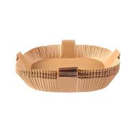 Papel de parchment para freidoras cuadradas | Fryer Liners For,Food Grade Fryer Baking Paper Non-stick Fryer Parchment