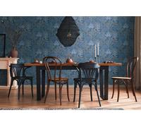 A.S. Creation 393494 Famous Garden 393494 Papel pintado no tejido, aspecto floral, 10,05 x 0,53 m, color azul