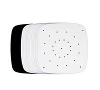 Papel de Pergamino para Freidora de Aire, 100 Unidades, Tamaño Grande, Papel de Horno Ecológico Sin PFOA para Cosori 6L- Cuadrado 18cm