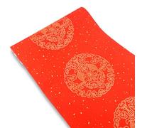 Papel de Pergamino Rojo, Papel de Coplas Chino Papel de Arroz Rojo Papel Rojo Chino Papel Rojo de Caligrafía China para Decoración de Año Nuevo Chino