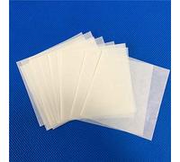 Papel de pesaje de 500 hojas, 10 x 10 cm, papel de pesaje de muestras de laboratorio, paquete de 500, antiadherente, no absorbente, alto brillo para transferencia de muestras de medición de escala