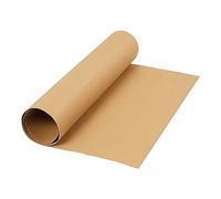 Papel de piel sintética, ancho: 50 cm, grosor: 0,55 mm, marrón claro, 1 m