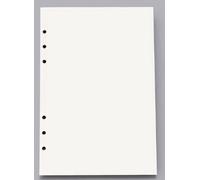 Papel de recambio en blanco A5, 600 hojas, hojas sueltas de 6 agujeros, A5, papel en blanco para carpeta de anillas y cuaderno