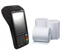 Papel de recibo de repuesto para dispositivo de pago Ingenico Move 5000, 20 rollos