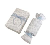 Papel de Regalo 10/20pcs Silver Snowflake Pattern Gift Wrapping Paper, Thin, Romantic Winter Holiday Decoration, Party, Flower(Silver snow-10pcs)