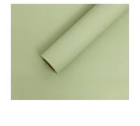 Papel de regalo 10 Yard Matte Roll Paper Frosted Monochrome Flower Wrapping Bouquet Wrap Waterproof Papel regalo cumpleaños(25apple green)