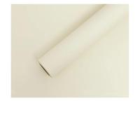 Papel de regalo 10 Yard Matte Roll Paper Frosted Monochrome Flower Wrapping Bouquet Wrap Waterproof Papel regalo cumpleaños(04cream)