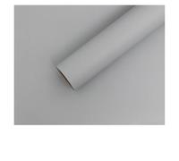 Papel de regalo 10 Yard Matte Roll Paper Frosted Monochrome Flower Wrapping Bouquet Wrap Waterproof Papel regalo cumpleaños(12light grey)