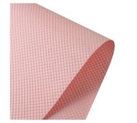 Papel de regalo 10sheet 50x50cm Retro Style Concave-convex Papers Flower Bouquet Packing For Birthday Wedding Chrismtmas Newyear Valentine's Day Papel regalo cumpleaños(Light Pink)