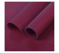 Papel de regalo 11Yard Matt Film Wrapping Flower Paper Roll Waterproof Thickned Bouquet Packaging DIY Papel regalo cumpleaños(Ruby)