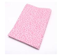 Papel de Regalo 15 Sheets/lot 50 * 70 Cm Gift Wrapping Paper DIY Handmade Craft Star Love Dot Pattern Tissue Floral Packaging Material(Leopard-Pink)