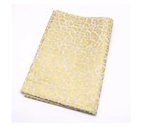Papel de Regalo 15 Sheets/lot 50 * 70 Cm Gift Wrapping Paper DIY Handmade Craft Star Love Dot Pattern Tissue Floral Packaging Material(Leopard-Gold)
