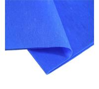 Papel de regalo 28pcs Handmade Tissue Paper DIY Craft Flower Bouquet Wrapping Translucent Packing Packaging Florist Supplies Papel regalo cumpleaños(Royal blue)
