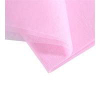 Papel de regalo 28pcs Handmade Tissue Paper DIY Craft Flower Bouquet Wrapping Translucent Packing Packaging Florist Supplies Papel regalo cumpleaños(Light pink)