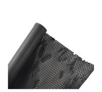 Papel de regalo 30CMX5M Honeycomb Paper, Shockproof Buffer Packaging Protection Kraft Flower Papel regalo cumpleaños(Black 30CMX5M)