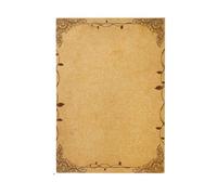 Papel de Regalo 32pcs Vintage Writing Paper Old Parchment Design Kraft For Invitations Gift Decorations Holiday Event Party Supplies A5(Color 1)