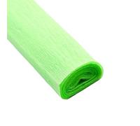 Papel De Regalo 4 rollos de papel crepé colores, 50x250cm, arrugado Origami, manualidades, regalo for decoración flores DIY(Grass green)