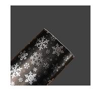 Papel de Regalo 4 unids Feliz cumpleaños Estampado de Regalo Papel Regalo Regalo Nuevo año cumpleaños Negro Oro Estilo de Envolver Papel (Color : N8)