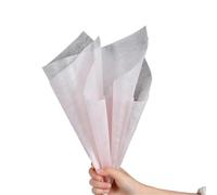 Papel de regalo 40Pcs Cotton Flowers Wrapping Paper Bouquet Lining for Florist Wedding Birthday Party Valentine's Day Packing Decor Papel regalo cumpleaños(E)