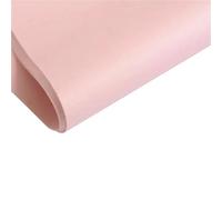Papel de regalo 40pcs Tissue Paper 75 * 52CM Craft Floral Wrapping Scrapbooking Party Packaging Decorative Flower Packing Papel regalo cumpleaños(Champagne pink)