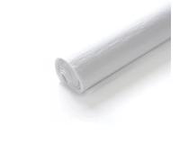 Papel de regalo 40pcs Tissue Paper 75 * 52CM Craft Floral Wrapping Scrapbooking Party Packaging Decorative Flower Packing Papel regalo cumpleaños(White)