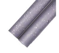 Papel De Regalo 5 unids/set embalaje de papel de regalo 60 * 60cm papel for envolver flores DIY envoltura perfecta obra de arte decoración de cubierta de libro Para Festivales(Grey)