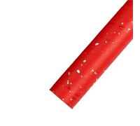 Papel De Regalo 5 unids/set embalaje de papel de regalo 60 * 60cm papel for envolver flores DIY envoltura perfecta obra de arte decoración de cubierta de libro Para Festivales(Red)