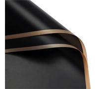 Papel de regalo 5pcs/pack Golden Border Rose Flower Wrapping Paper Style Half Transparent Packing Florist Bouquet Material Papel regalo cumpleaños(Light Grey)