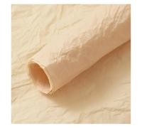 Papel de regalo 5sheet 56x56cm Retro Leisure packing papers flower bouquet birthday wedding Papel regalo cumpleaños(Beige)