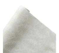 Papel de regalo 60cmX6Yards Classical Textured Elegant Paper Flower Bouquet Art Wrapping Papers Shop Floral Colorful Packaging Cover Papel regalo cumpleaños(Light Grey)