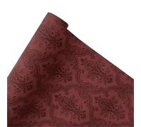 Papel de regalo 60cmX6Yards Classical Textured Elegant Paper Flower Bouquet Art Wrapping Papers Shop Floral Colorful Packaging Cover Papel regalo cumpleaños(DEEP BLUE)