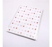 Papel de regalo con hojas de 50x70cm, papel tisú con diseño de estrella de leopardo artesanal hecho a mano, 10 hojas/bolsa, Material de embalaje Floral
