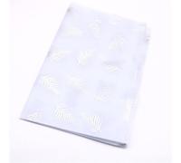 Papel de regalo con hojas de 50x70cm, papel tisú con diseño de estrella de leopardo artesanal hecho a mano, 10 hojas/bolsa, Material de embalaje Floral