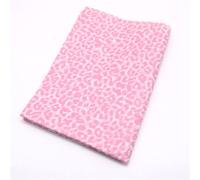 Papel de regalo con hojas de 50x70cm, papel tisú con diseño de estrella de leopardo artesanal hecho a mano, 10 hojas/bolsa, Material de embalaje Floral