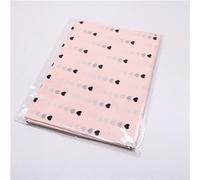 Papel de regalo con hojas de 50x70cm, papel tisú con diseño de estrella de leopardo artesanal hecho a mano, 10 hojas/bolsa, Material de embalaje Floral