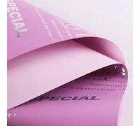 Papel de regalo de floristería impermeable con patrón de letras inglesas, papel de regalo de flores de dos tonos, 20 piezas-1