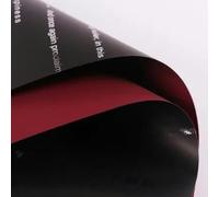 Papel de regalo de floristería impermeable con patrón de letras inglesas, papel de regalo de flores de dos tonos, 20 piezas-6