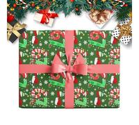 Papel de regalo de Navidad de 67 memes | Suministros de regalo de vacaciones | Papel de regalo festivo para caja de galletas, para amigos, entusiastas del humor, oficina, colegas, club social, grupos