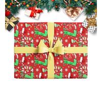 Papel De Regalo De Navidad Divertido 67,Suministros De Embalaje De Regalos Para Fiestas | Papel de Embalaje Decorativo para Fiestas,para Amigos Colegas Organizadores y Eventos Clubes Grupos