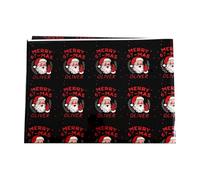 Papel de regalo de Navidad, hojas navideñas con impresión de números, papel decorativo para manualidades de 30 x 20 pulgadas con acabado plegable suave, ideal para ramo de cumpleaños, boda, fiesta