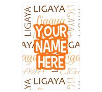 Papel de regalo de Navidad personalizado para vacaciones familiares, nombre personalizado en papel de regalo para abuela y abuelo, decoraciones de árbol de Navidad para marido y esposa (24 x 36