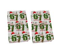 Papel De Regalo Divertido Edición 67-2 Piezas, Papel De Regalo Navideño | Envoltura De Regallo Christmas Six Seven Meme Para Celebración De Fiestas, Reuniones De Cumpleaños O Reuniones Familiares