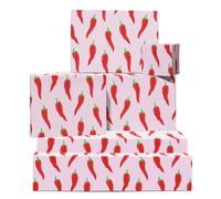 Papel de regalo divertido - Hottie - 6 hojas para familia y amigos - cumpleaños - con pegatinas de Central 23