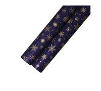 Papel de regalo multicolor 10 pcs Christmas Wrapping Craft Paper Vintage Printed Gold Reindeer Brown Kraft 50x70cm(C)