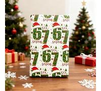 Papel De Regalo Navideño - 67 Papeles De Regalo Navideños Divertidos Meme | 67 Papel De Regalos Con Diseños Humorísticos, Resistente Al Desgarro Para Rellenos De Medias Y Regalos,90x50cm
