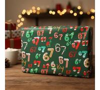 Papel de regalo navideño con memes 67, rollo de papel navideño con memes de la generación A, papel de regalo navideño con memes de la generación A, papel de regalo divertido para (Green,19 * 72in)