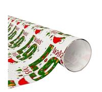 Papel De Regalo Papel de regalo navideño Papá Noel número 67, humorístico 6 7, .º(Color 1)