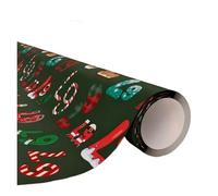 Papel De Regalo Papel de regalo navideño Papá Noel número 67, humorístico 6 7, .º(Color 2)