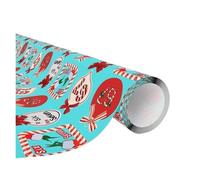 Papel De Regalo Papel de regalo navideño Papá Noel número 67, humorístico 6 7, .º(Color 4)